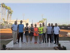 TTF  MERSİN SENYÖR TENİS TURNUVASI PAZAR GÜNÜ OYNANAN FİNAL MAÇLARI İLE SONA ERDİ.