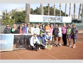 LOLA CUP KADINLAR DOUBLE TENİS TURNUVASI SONA ERDİ...