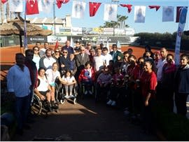 TEKERLEKLİ SANDELYE  TÜRKİYE TENİS ŞAMPİYONASI